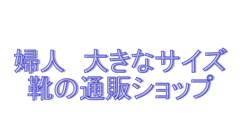 大きな靴通販ショップ