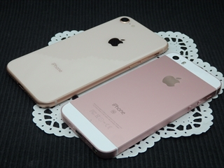 iPhone8とSE