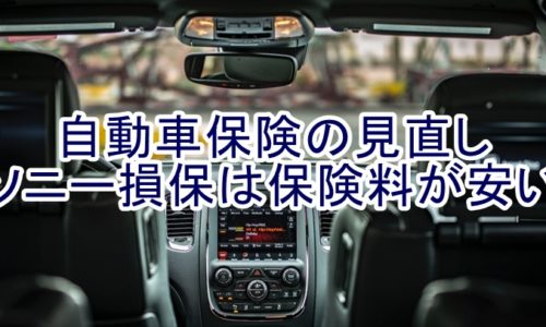 ソニー損保の自動車保険