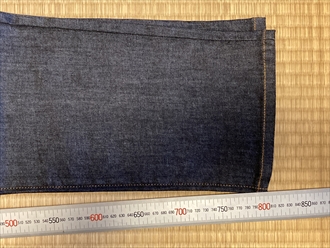 無印良品　縦横ストレッチデニム　スリムパンツ