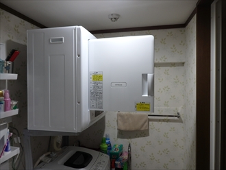 日立　衣類乾燥機　DE-N40WXと全自動洗濯機　NW-50F