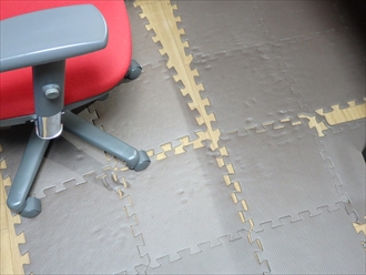 ダイソー　ジョイントマット　ブラウン　9枚セット