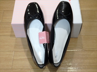 大きなサイズのLa farfa　Shoesバレエシューズ