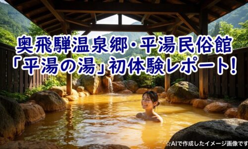 奥飛騨温泉郷・平湯民俗館「平湯の湯」初体験レポート!