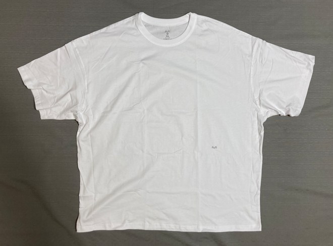 ファミリーマートのコンビニエンスウェア ビックTシャツの着用感